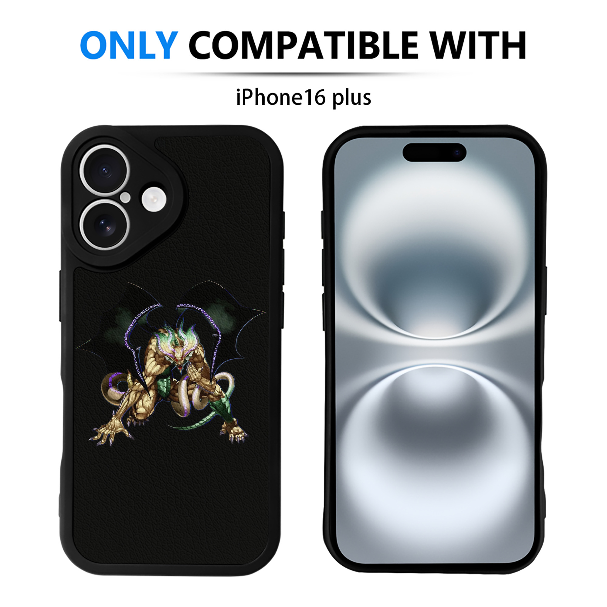（画像用） 遊☆戯☆王 Yu-Gi-Oh! 【iPhone 16シリーズ対応】シリコンスマホケース（レザー調） 材質：シリコン